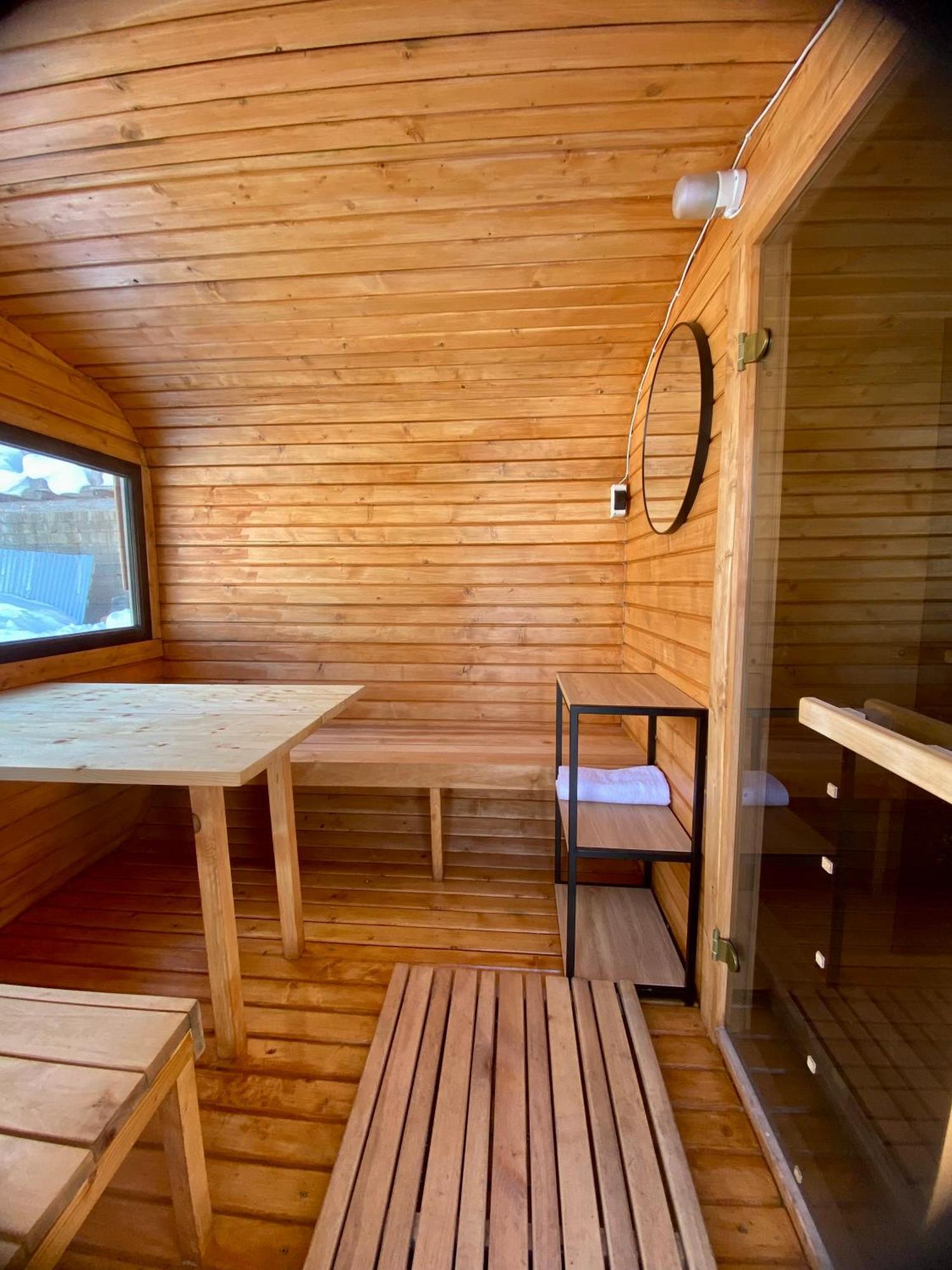 Sauna Tetnuldi Местия Экстерьер фото