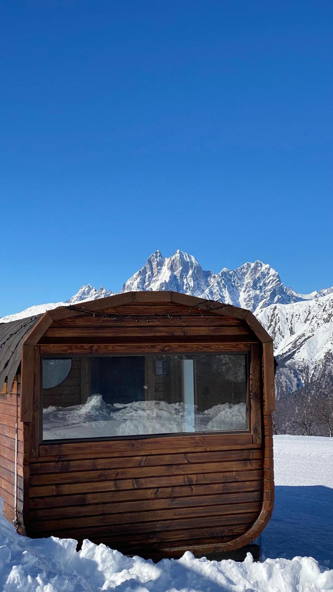 Sauna Tetnuldi Местия Экстерьер фото